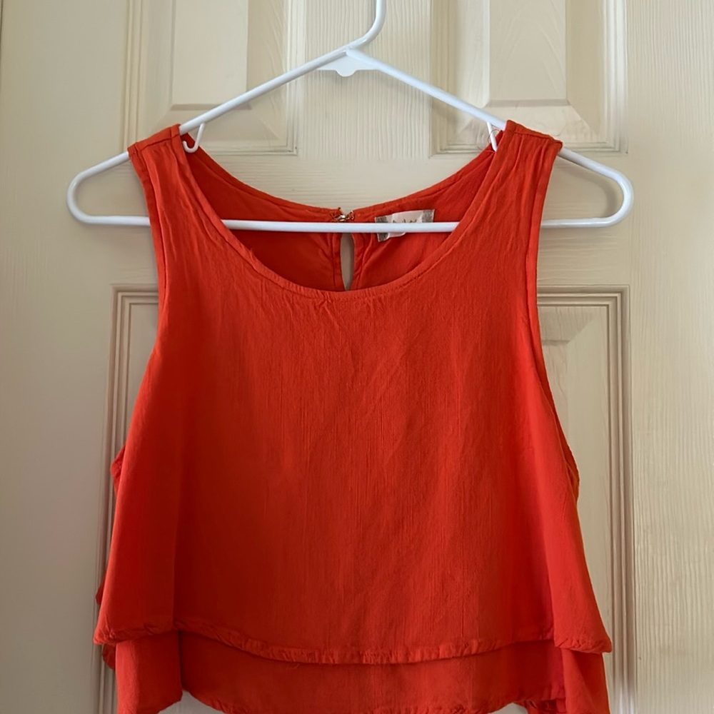 Orange shirt